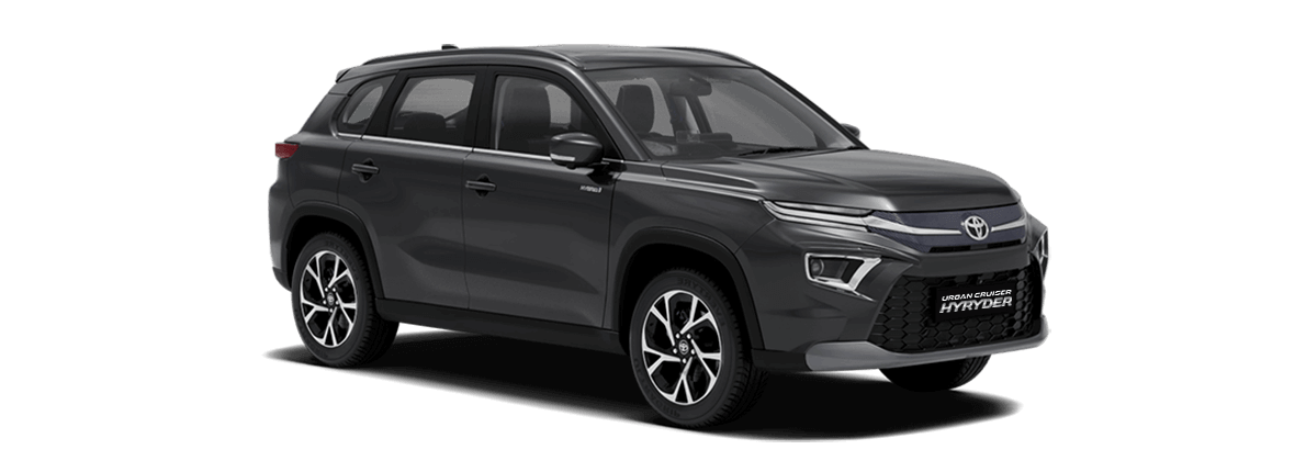 Toyota vehicle in Gaming Grey paint finish
