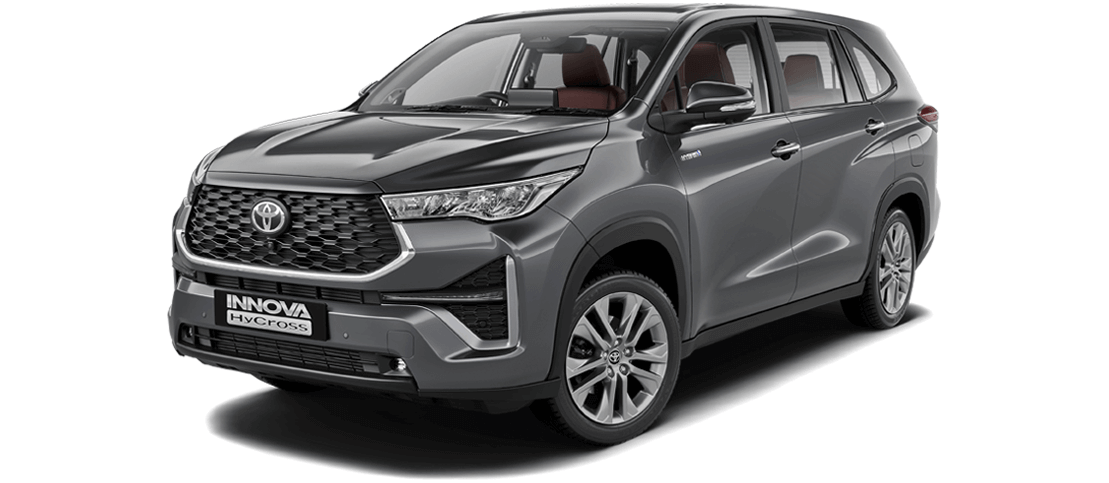 Toyota car in metallic silver color