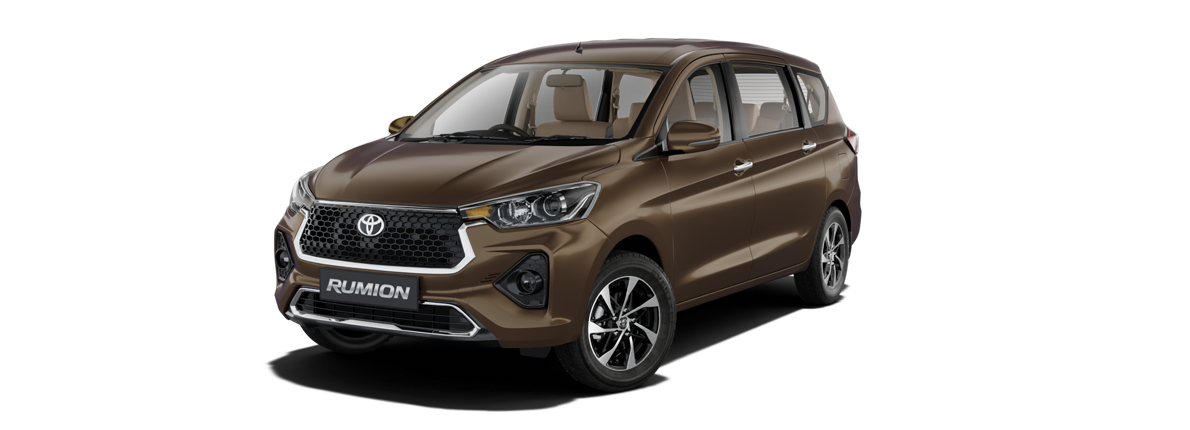 Toyota car in Rustic Brown paint finish